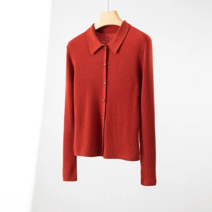 Shepherd Merino Polo Cardigan