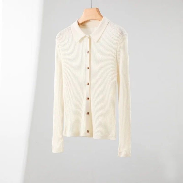 Shepherd Merino Polo Cardigan