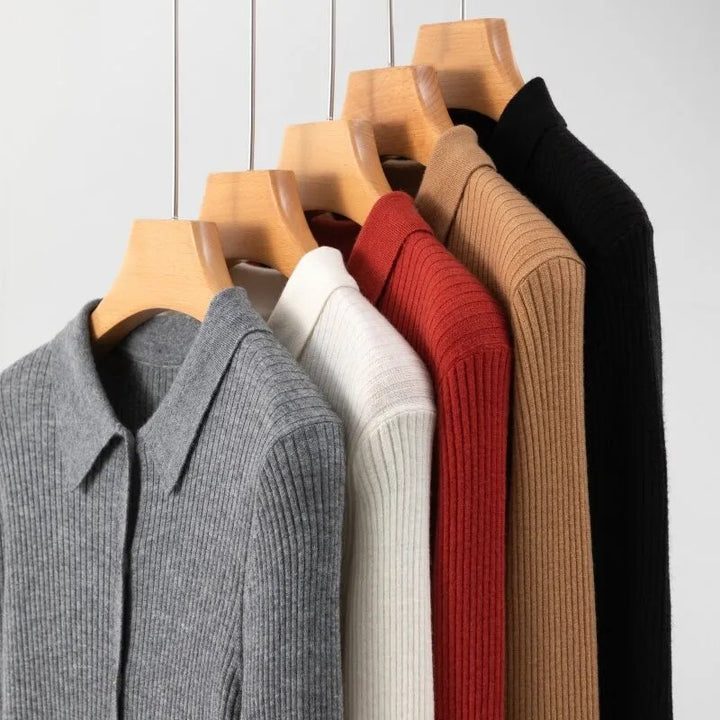 Shepherd Merino Polo Cardigan