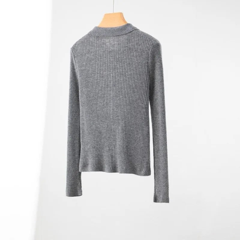 Shepherd Merino Polo Cardigan