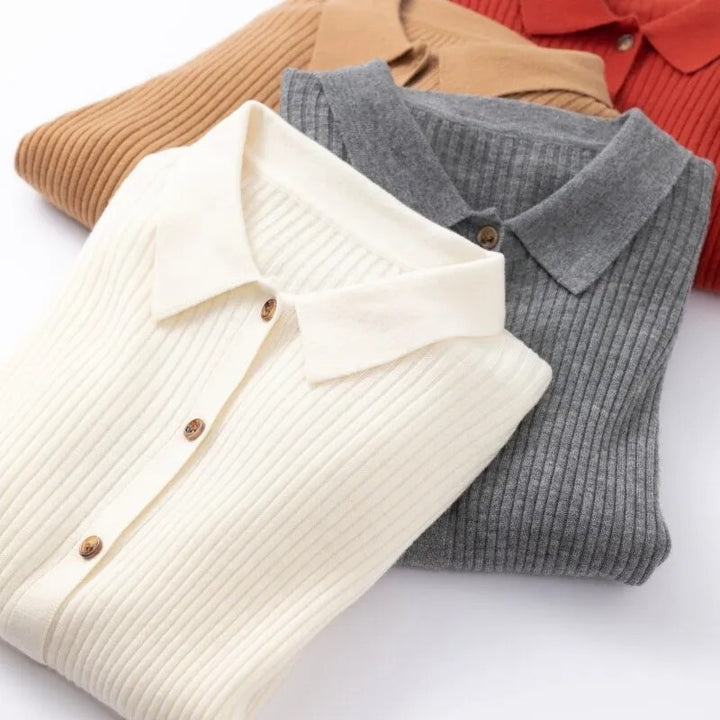 Shepherd Merino Polo Cardigan
