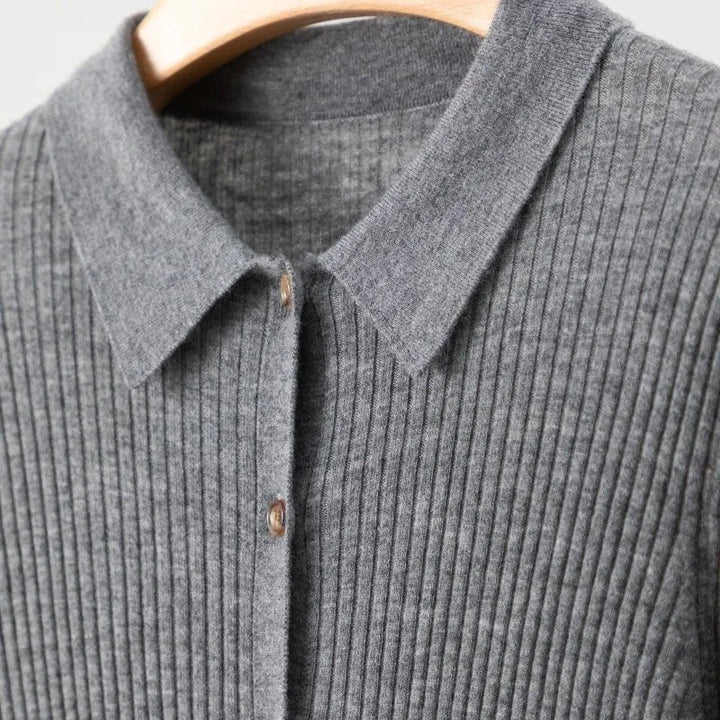 Shepherd Merino Polo Cardigan