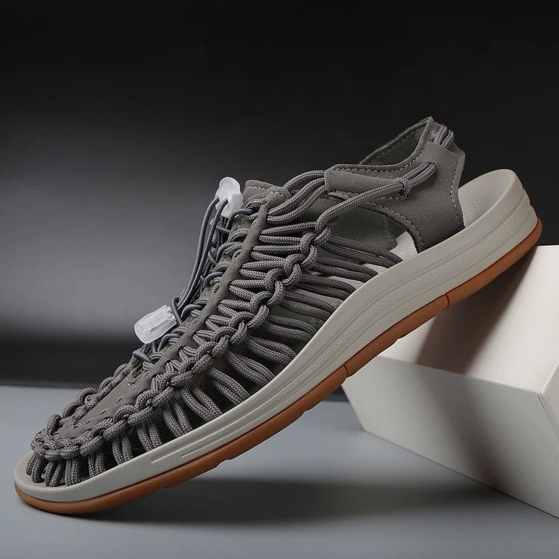 Kanpai Woven Cord Sandals