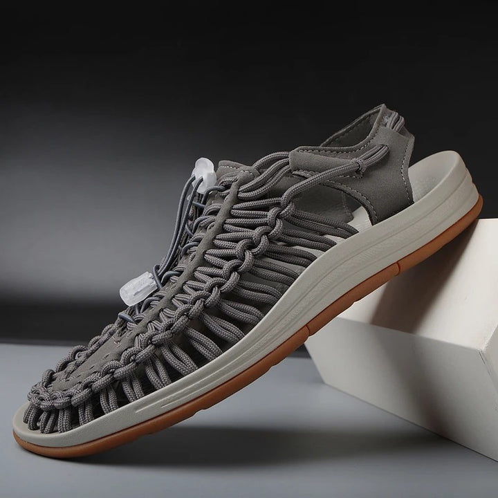 Kanpai Woven Cord Sandals
