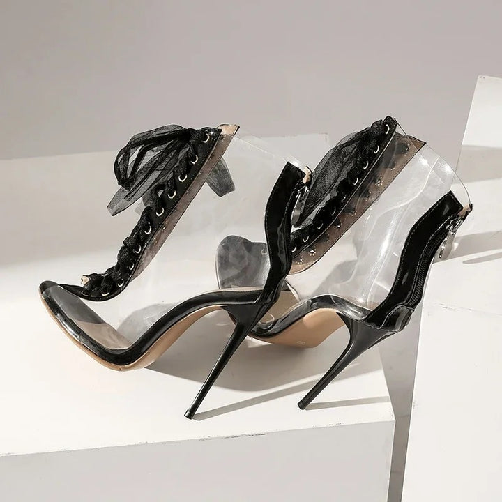 Velina Transparent Booties