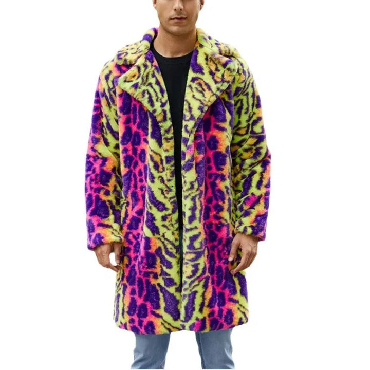Riot Leopard Fur Coat
