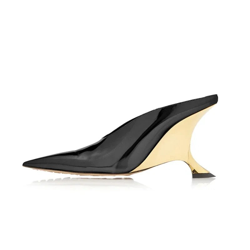 Cometa Sculpted Heel Mules