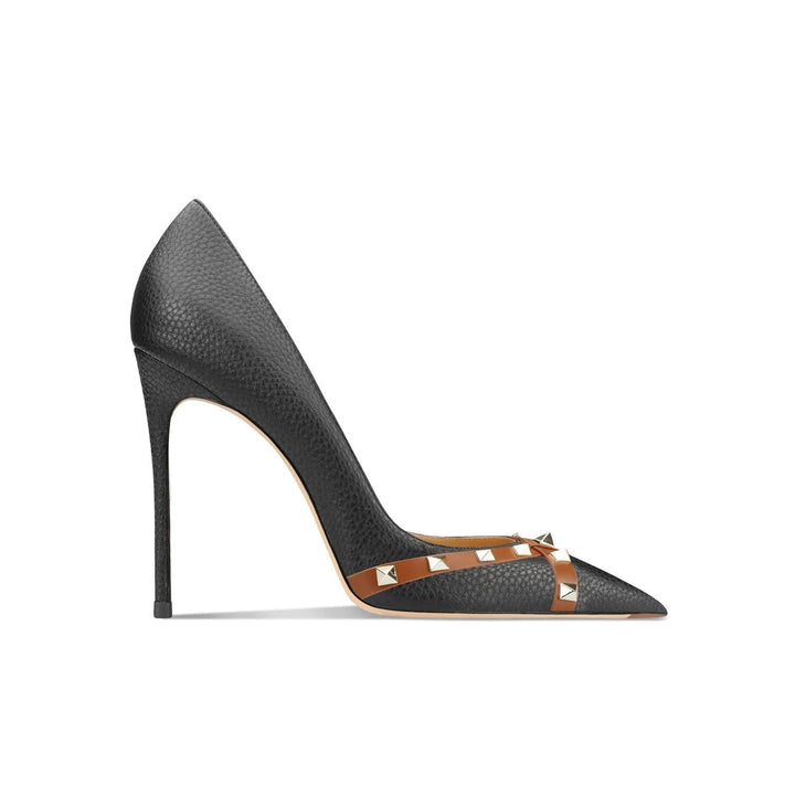 Rivetta Studded Pumps