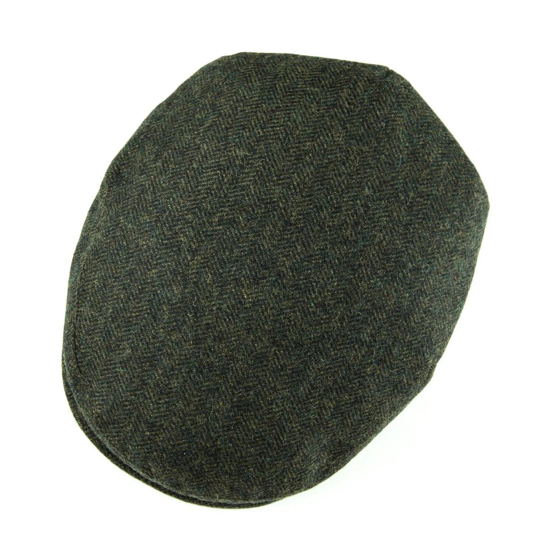 Thatcher Herringbone Flat Cap