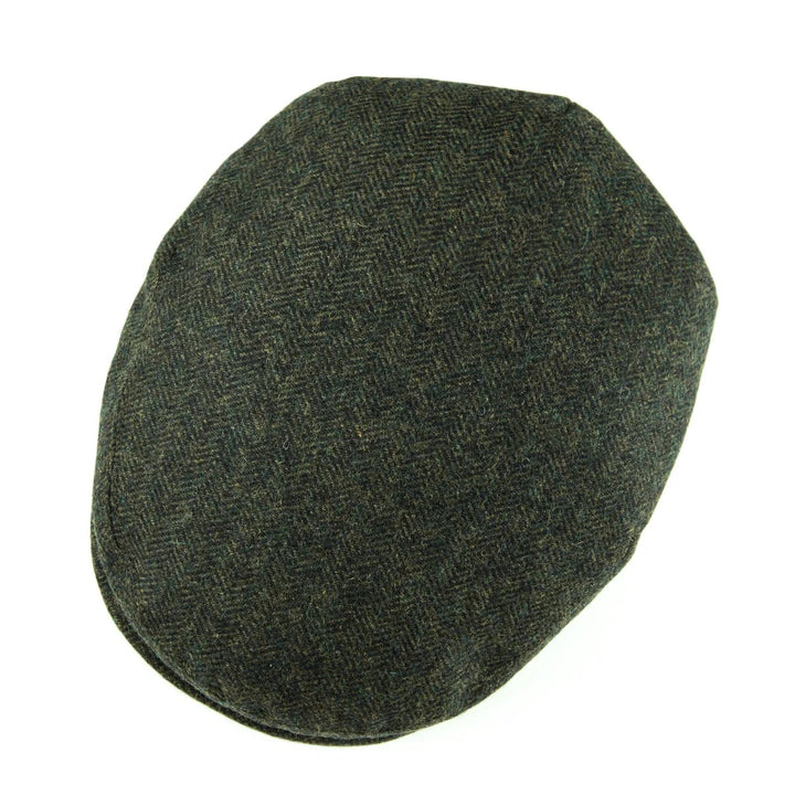Thatcher Herringbone Flat Cap