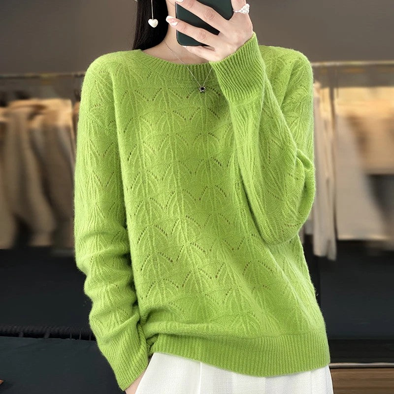 Fernleaf Wool Pullover