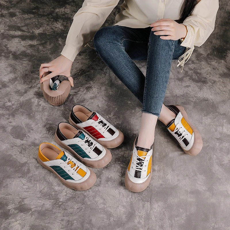 Bruna Colorblock Oxfords