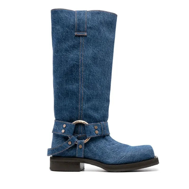 Rodeo Harness Knee Boots
