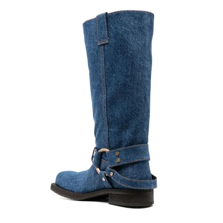 Rodeo Harness Knee Boots