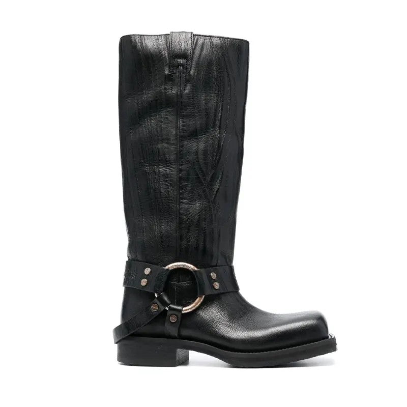 Rodeo Harness Knee Boots