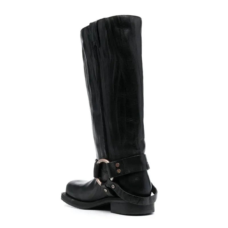 Rodeo Harness Knee Boots
