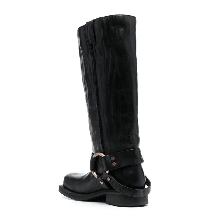 Rodeo Harness Knee Boots