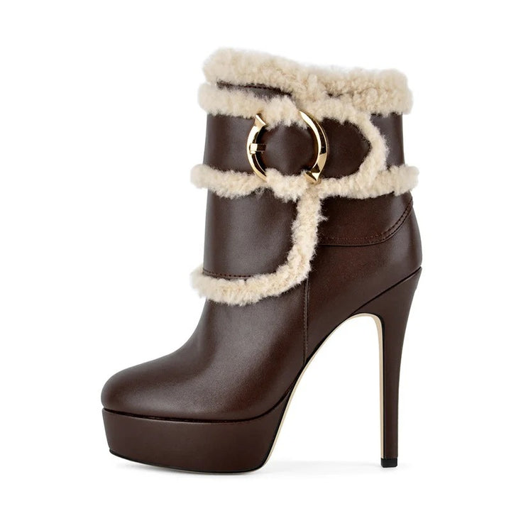 Bullseye Platform Booties