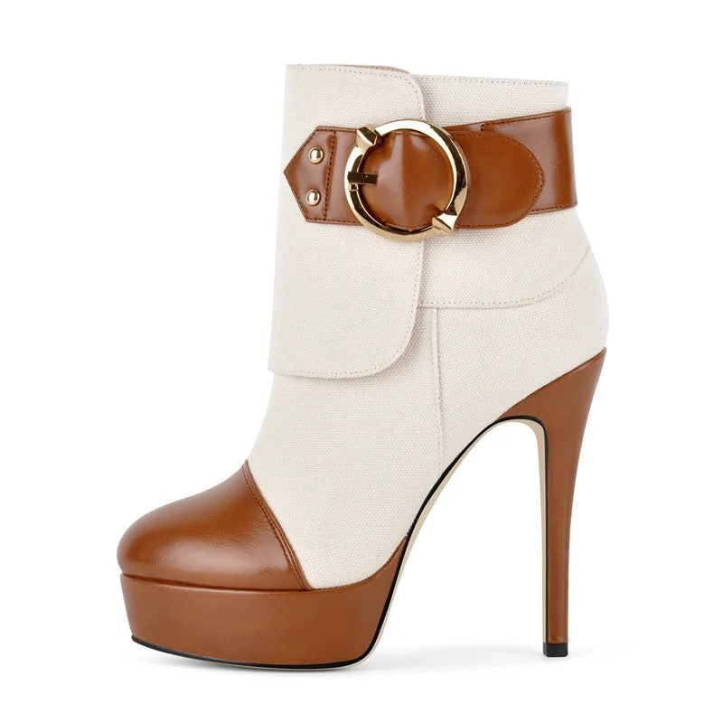 Bullseye Platform Booties