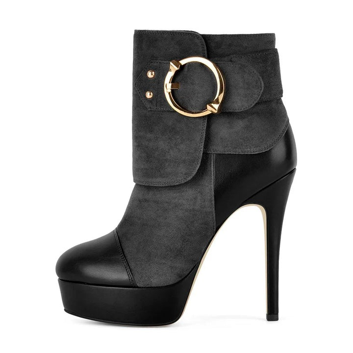 Bullseye Platform Booties