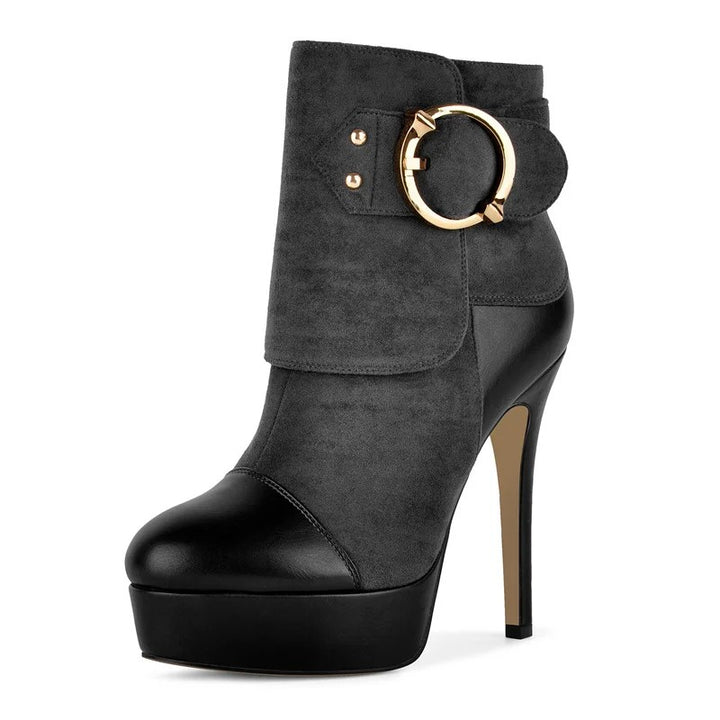 Bullseye Platform Booties
