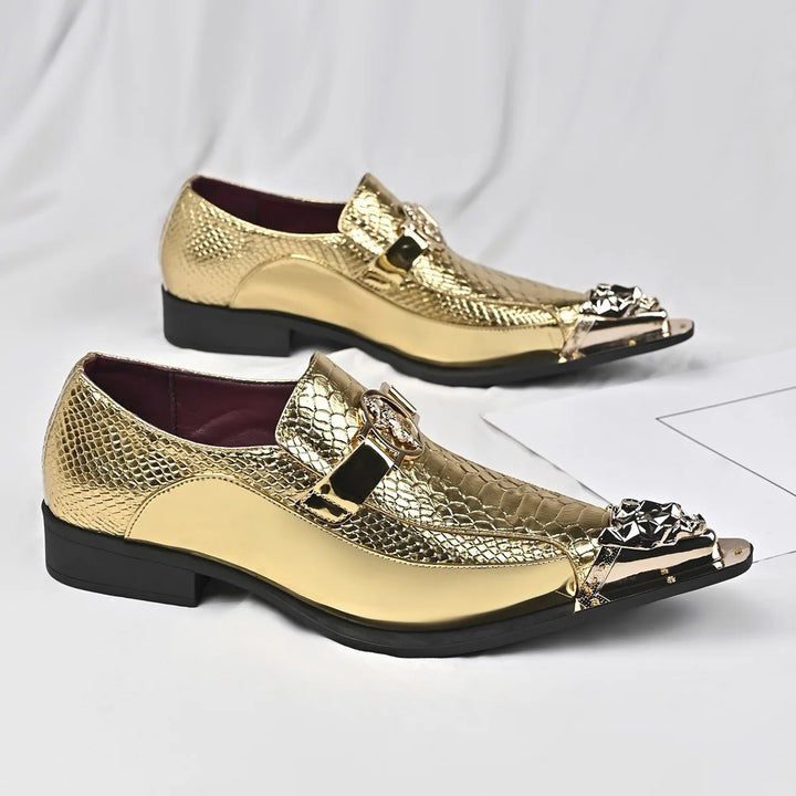 Viper Croc Dress Loafers