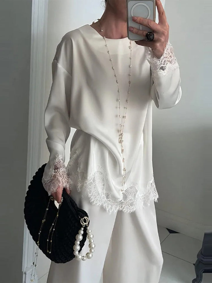 Perlata Beaded Skirt Set