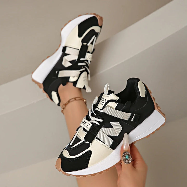 Varsity Strap Retro Sneakers