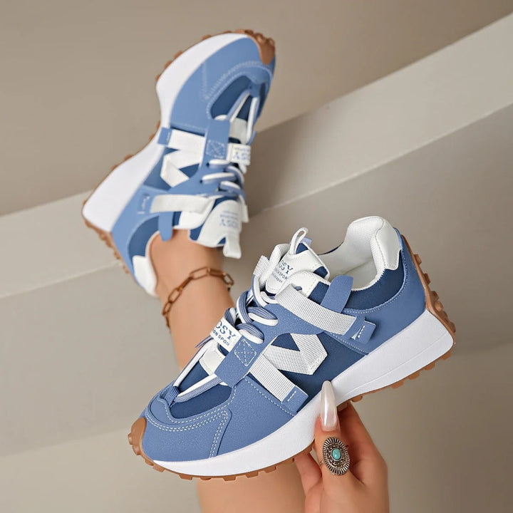 Varsity Strap Retro Sneakers