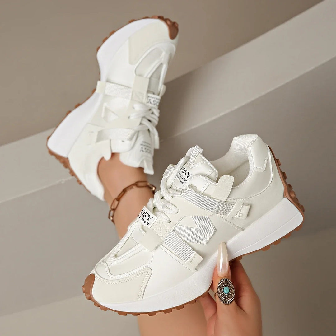Varsity Strap Retro Sneakers
