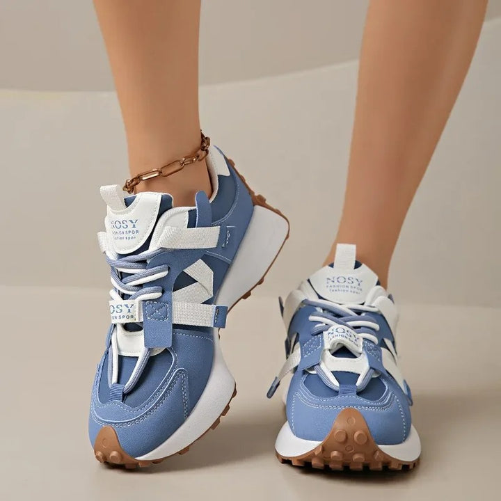 Varsity Strap Retro Sneakers
