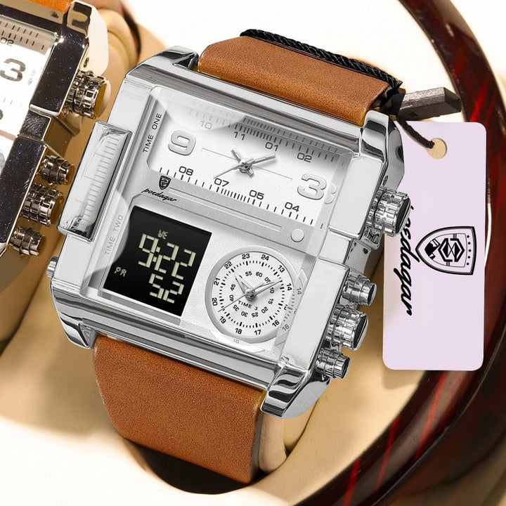 Cockpit Triple-Time Watch