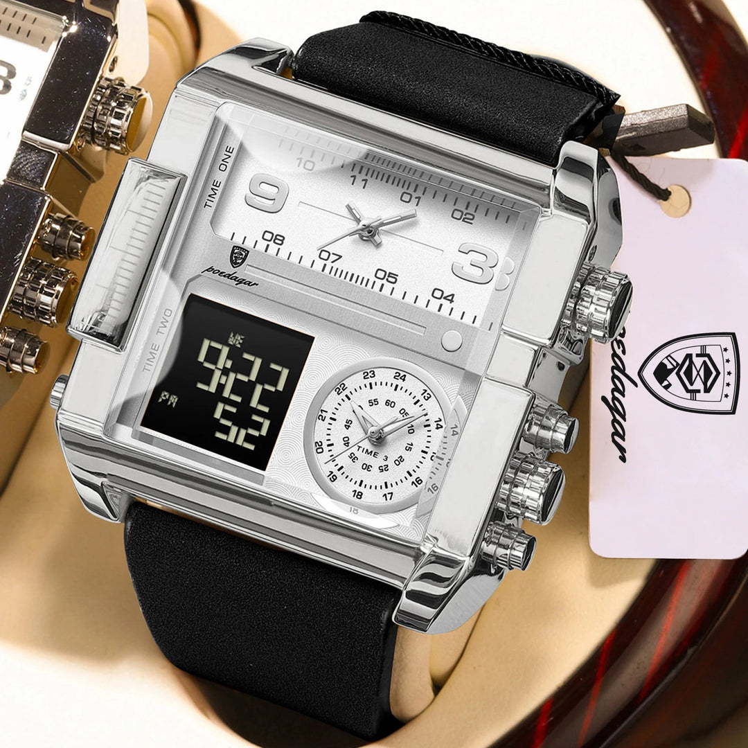 Cockpit Triple-Time Watch