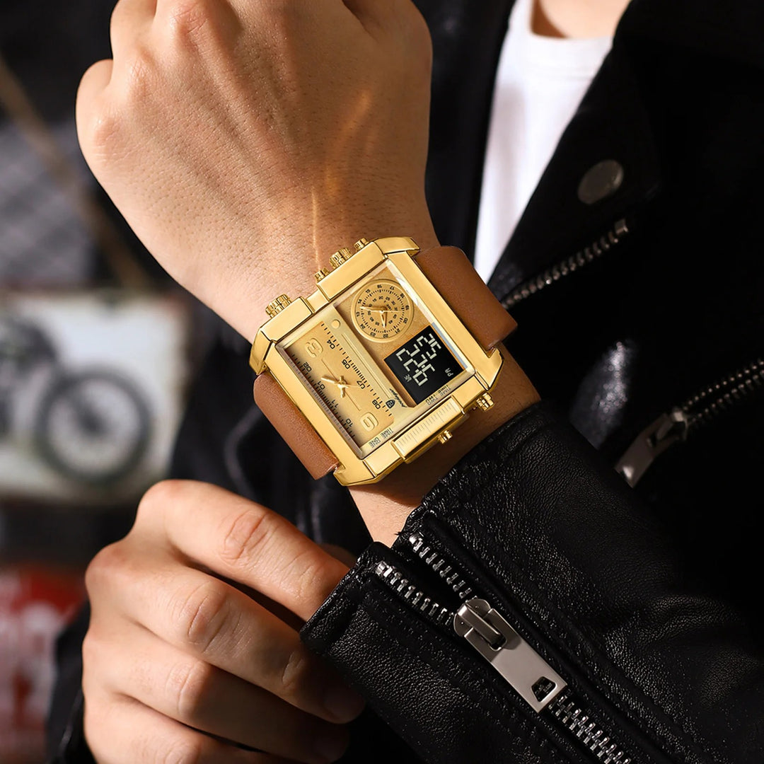 Cockpit Triple-Time Watch