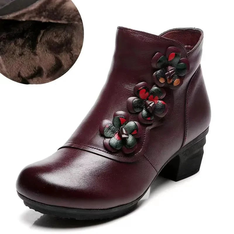 Fiorenza Blossom Ankle Boots