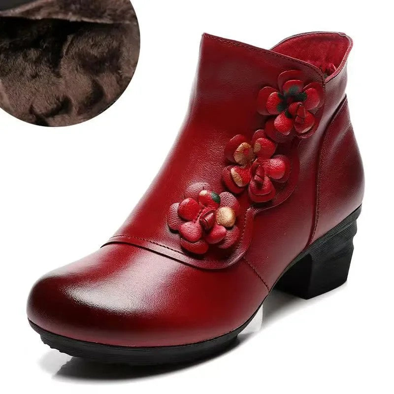 Fiorenza Blossom Ankle Boots