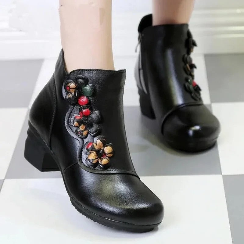 Fiorenza Blossom Ankle Boots