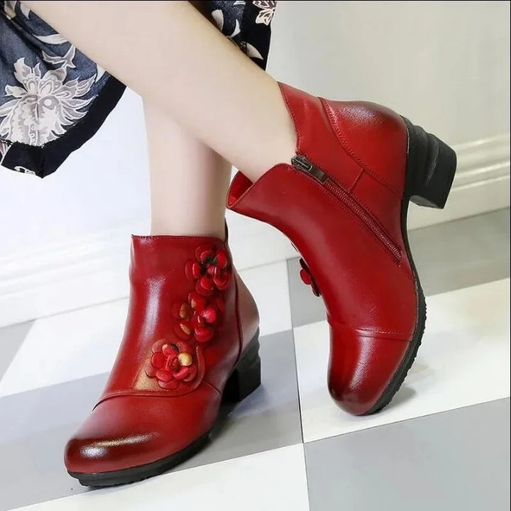 Fiorenza Blossom Ankle Boots