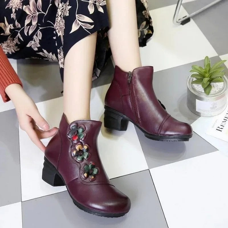 Fiorenza Blossom Ankle Boots