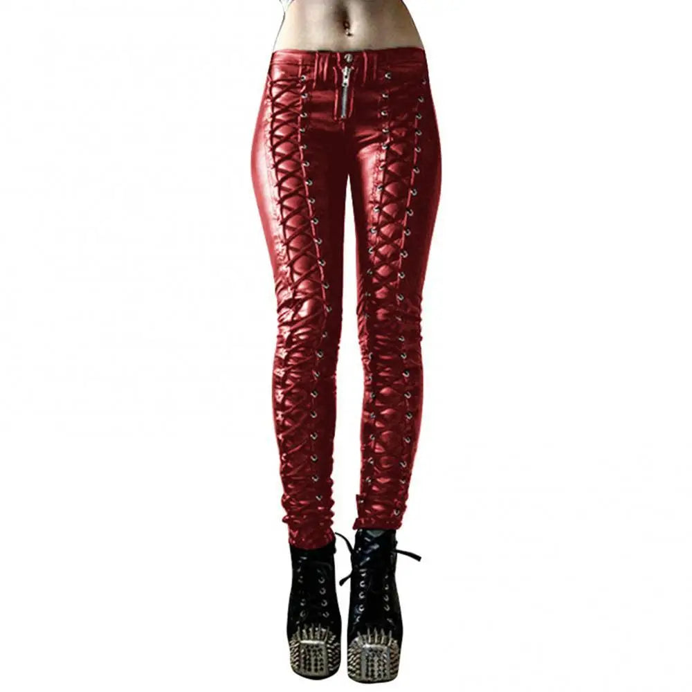 Allacciata Lace-Up Skinny Pants