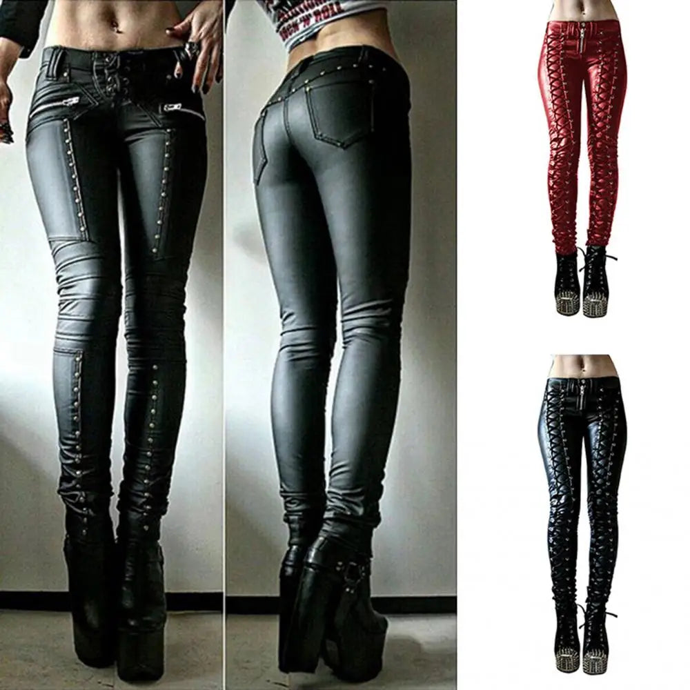 Allacciata Lace-Up Skinny Pants