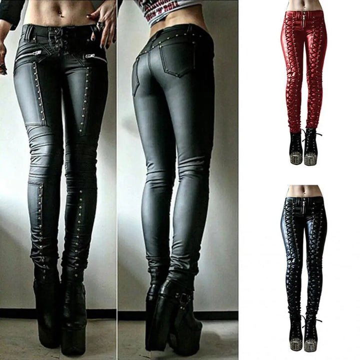 Allacciata Lace-Up Skinny Pants