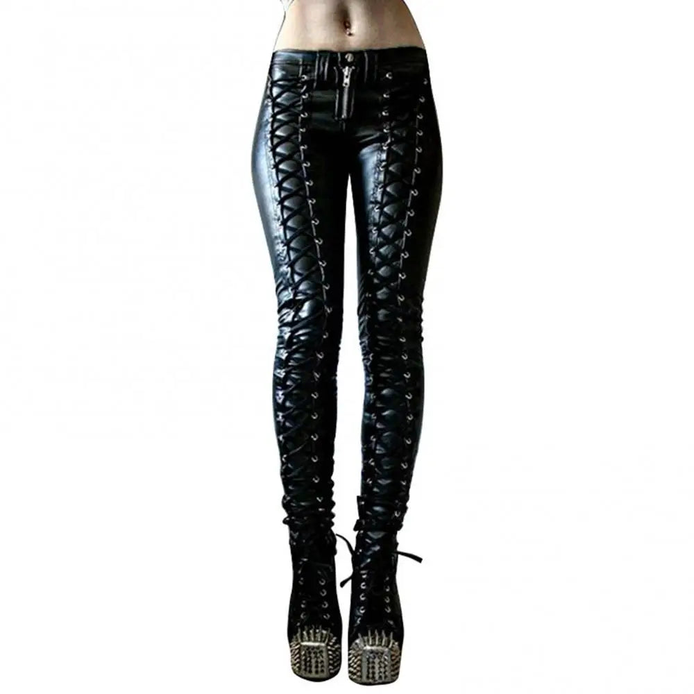 Allacciata Lace-Up Skinny Pants