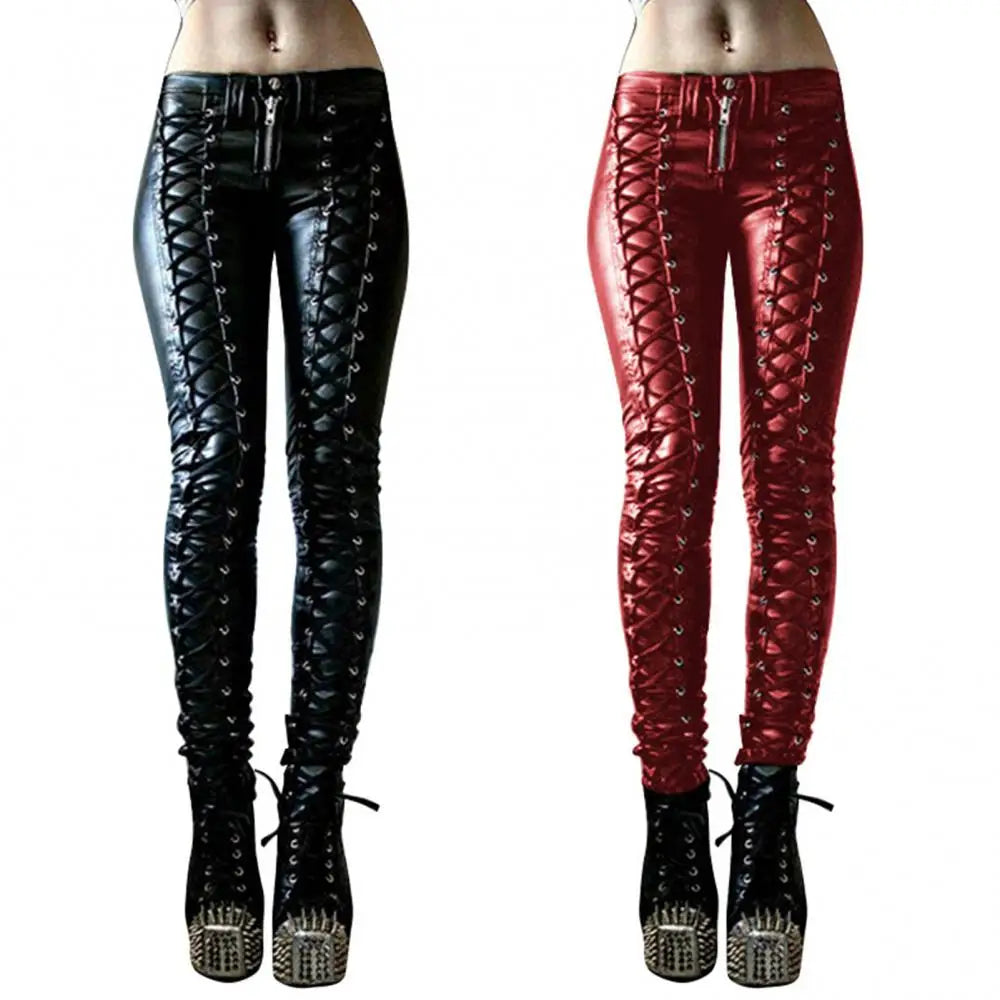 Allacciata Lace-Up Skinny Pants