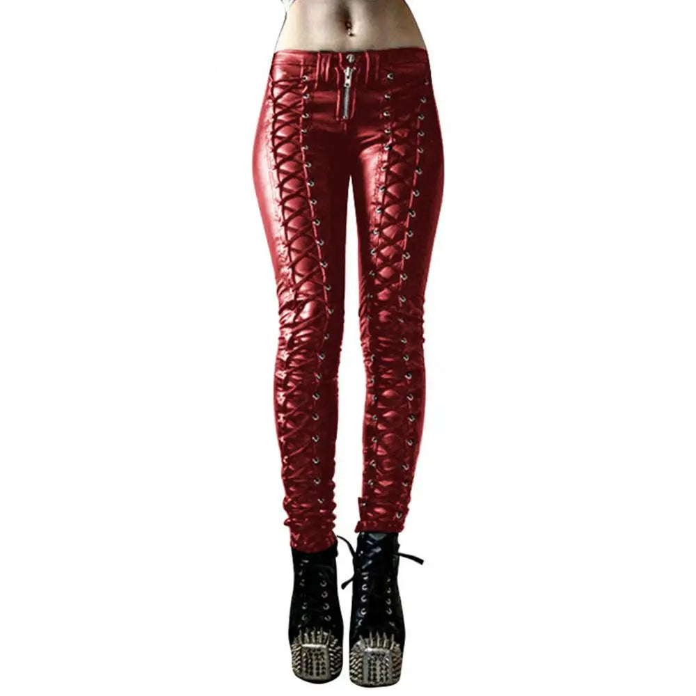 Allacciata Lace-Up Skinny Pants