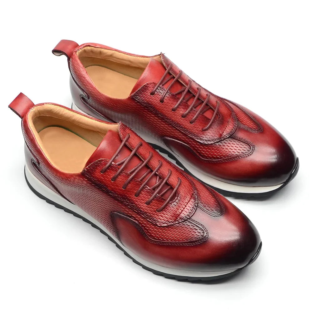 Lucano Leather Oxford Sneakers