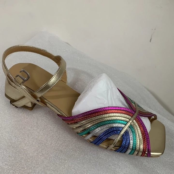 Raggiera Leather Sandals
