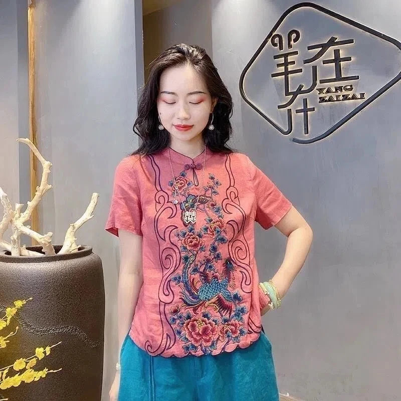 Fenice Phoenix Embroidered Vest