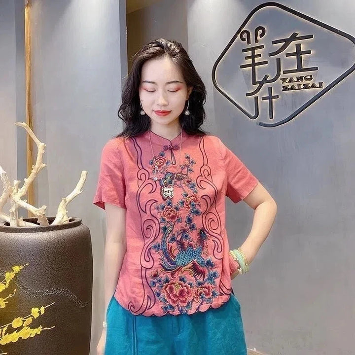Fenice Phoenix Embroidered Vest