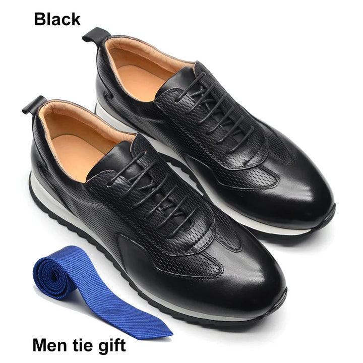 Lucano Leather Oxford Sneakers